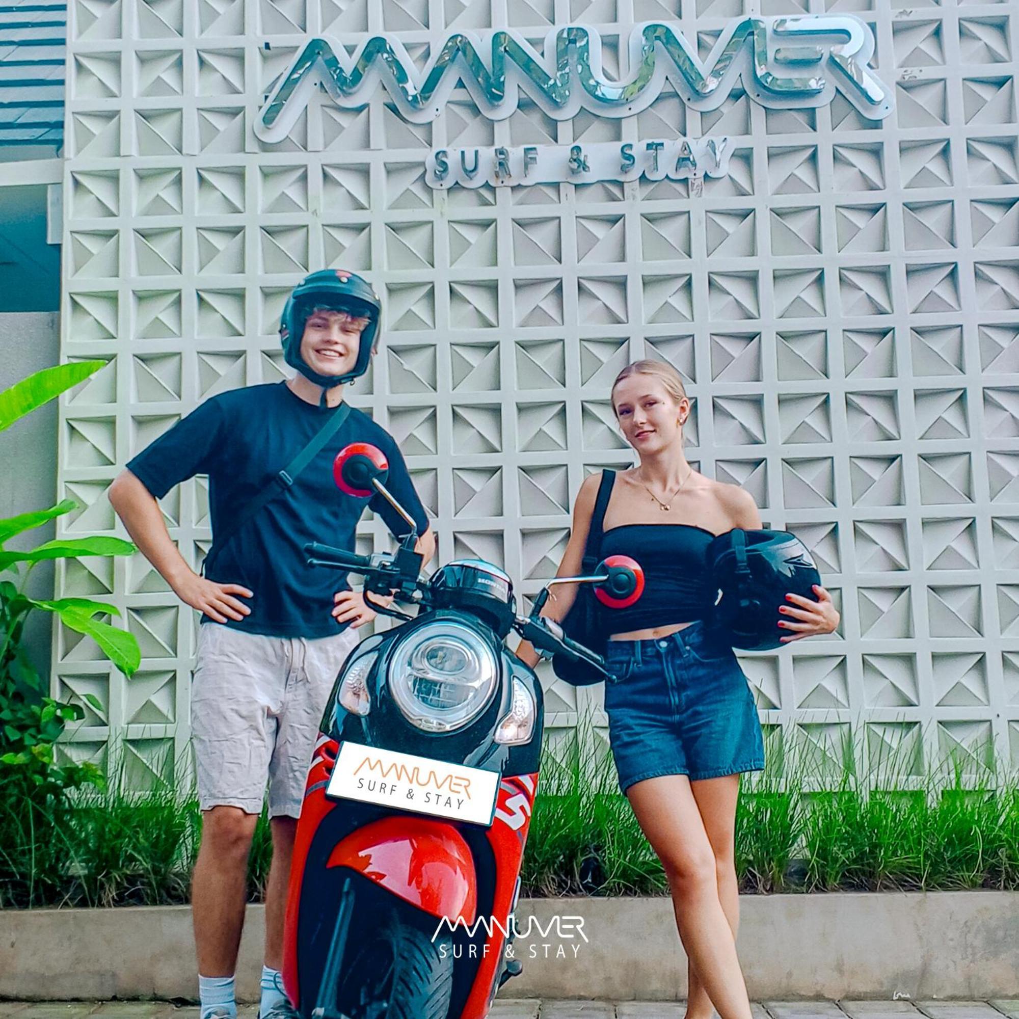 Manuver Surf And Stay Uluwatu Bali Jimbaran Eksteriør billede